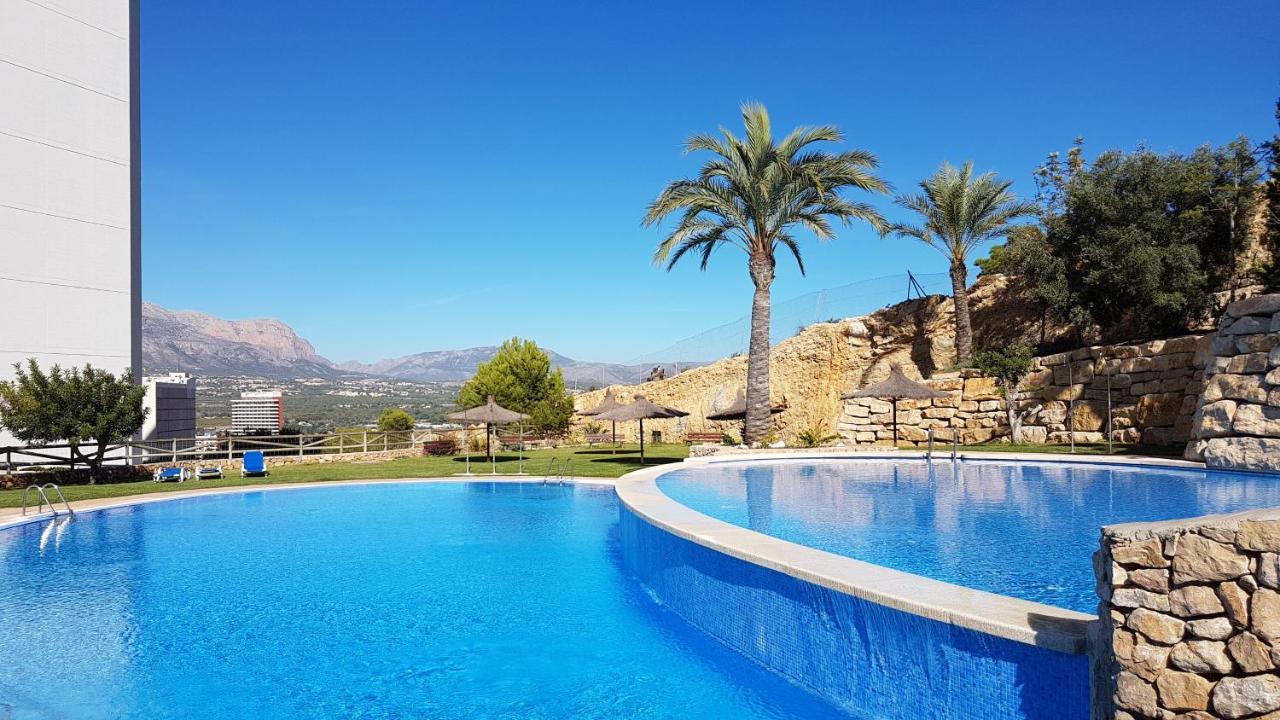 Skyline 9 Apartamento De 2 Dormitorios Soleado Con Terraza Privada Benidorm Exteriör bild