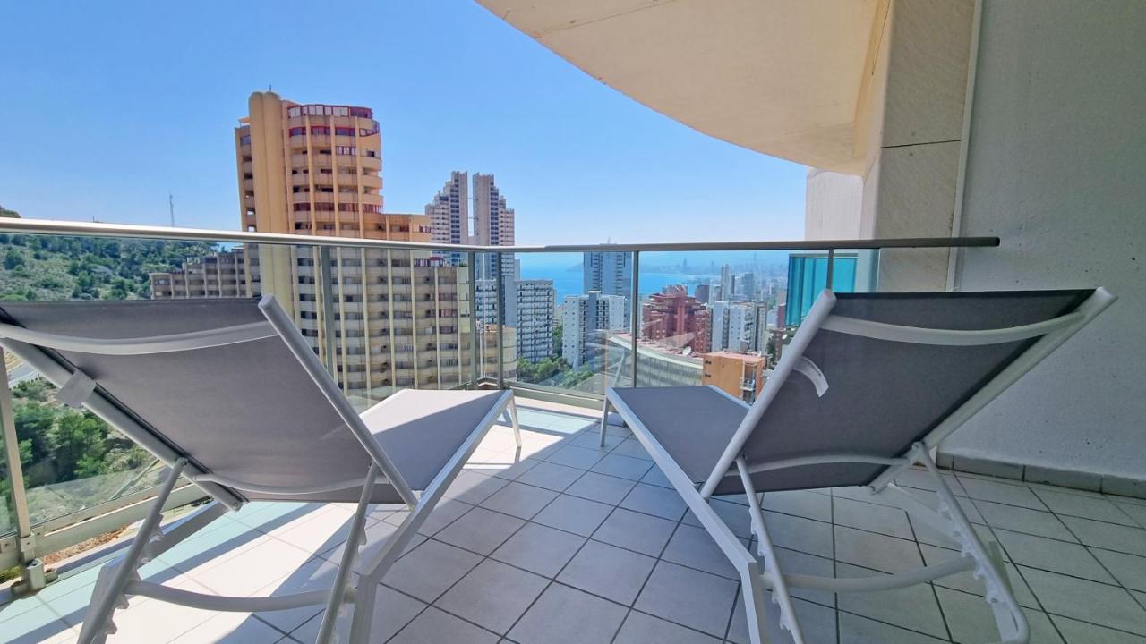 Skyline 9 Apartamento De 2 Dormitorios Soleado Con Terraza Privada Benidorm Exteriör bild