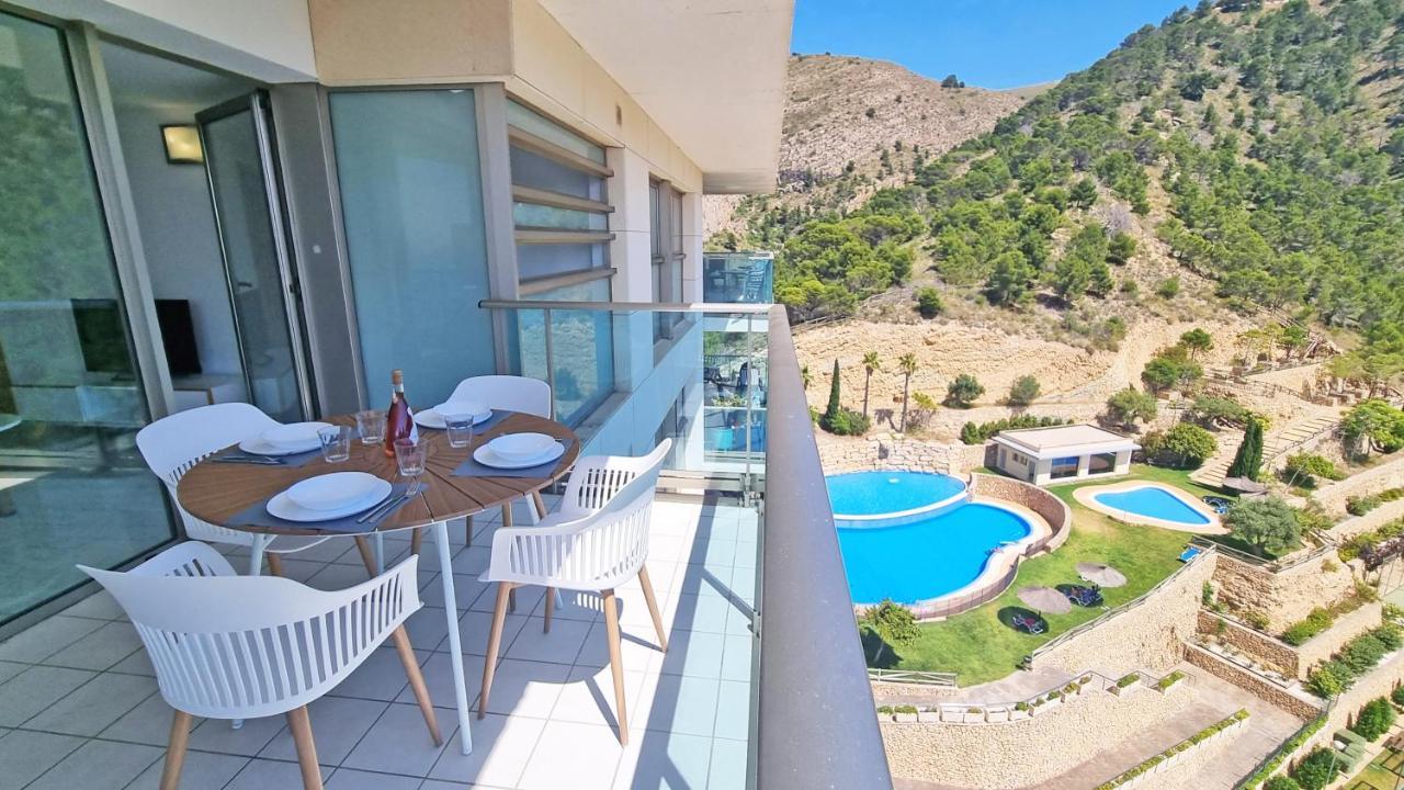 Skyline 9 Apartamento De 2 Dormitorios Soleado Con Terraza Privada Benidorm Exteriör bild