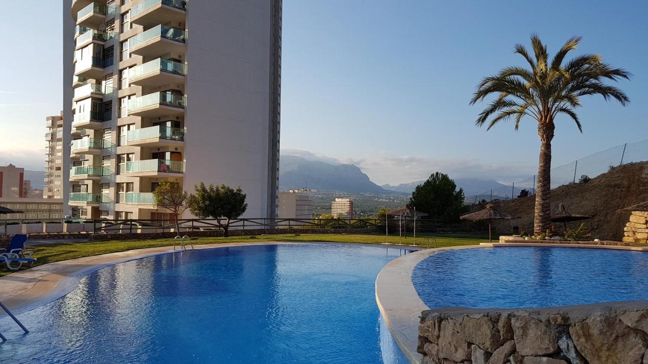 Skyline 9 Apartamento De 2 Dormitorios Soleado Con Terraza Privada Benidorm Exteriör bild